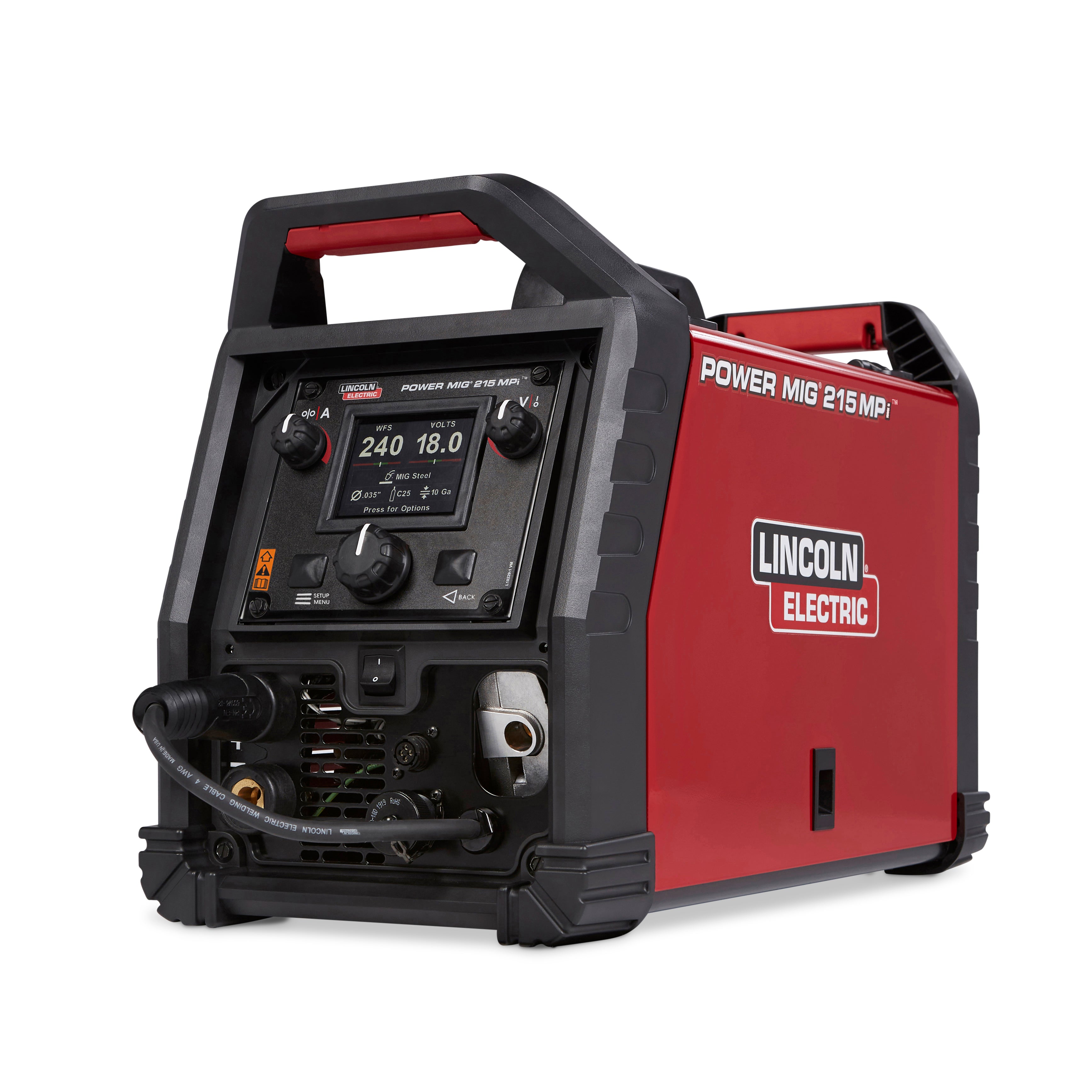 Lincoln POWER MIG® 215 MPi™ Multi-Process Welder - TIG One Pak - K4878-1