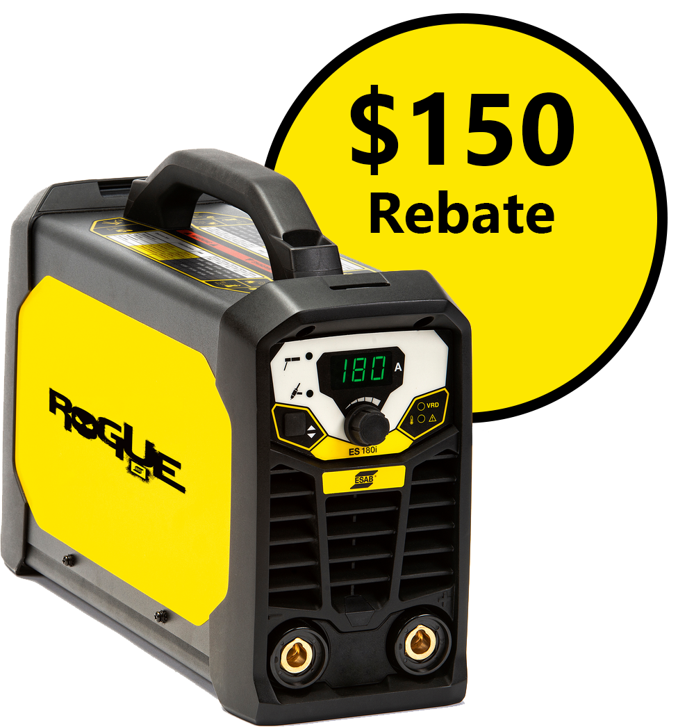 ESAB MiniArc Rogue ES 180i Stick/TIG Welder - (0700500070)