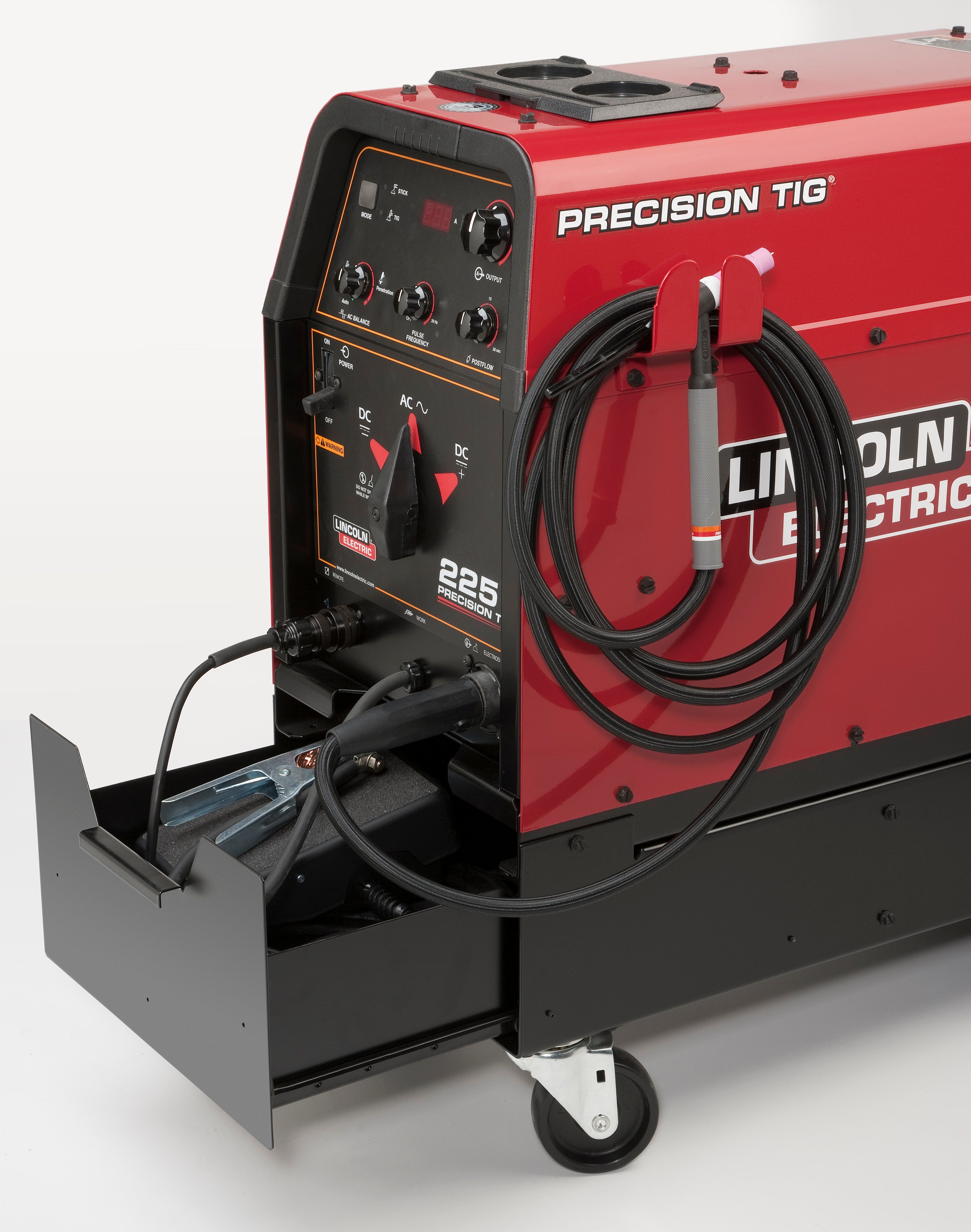 Lincoln Precision TIG 225 TIG/Stick Welder Ready-Pak w/Cart (208/230v)