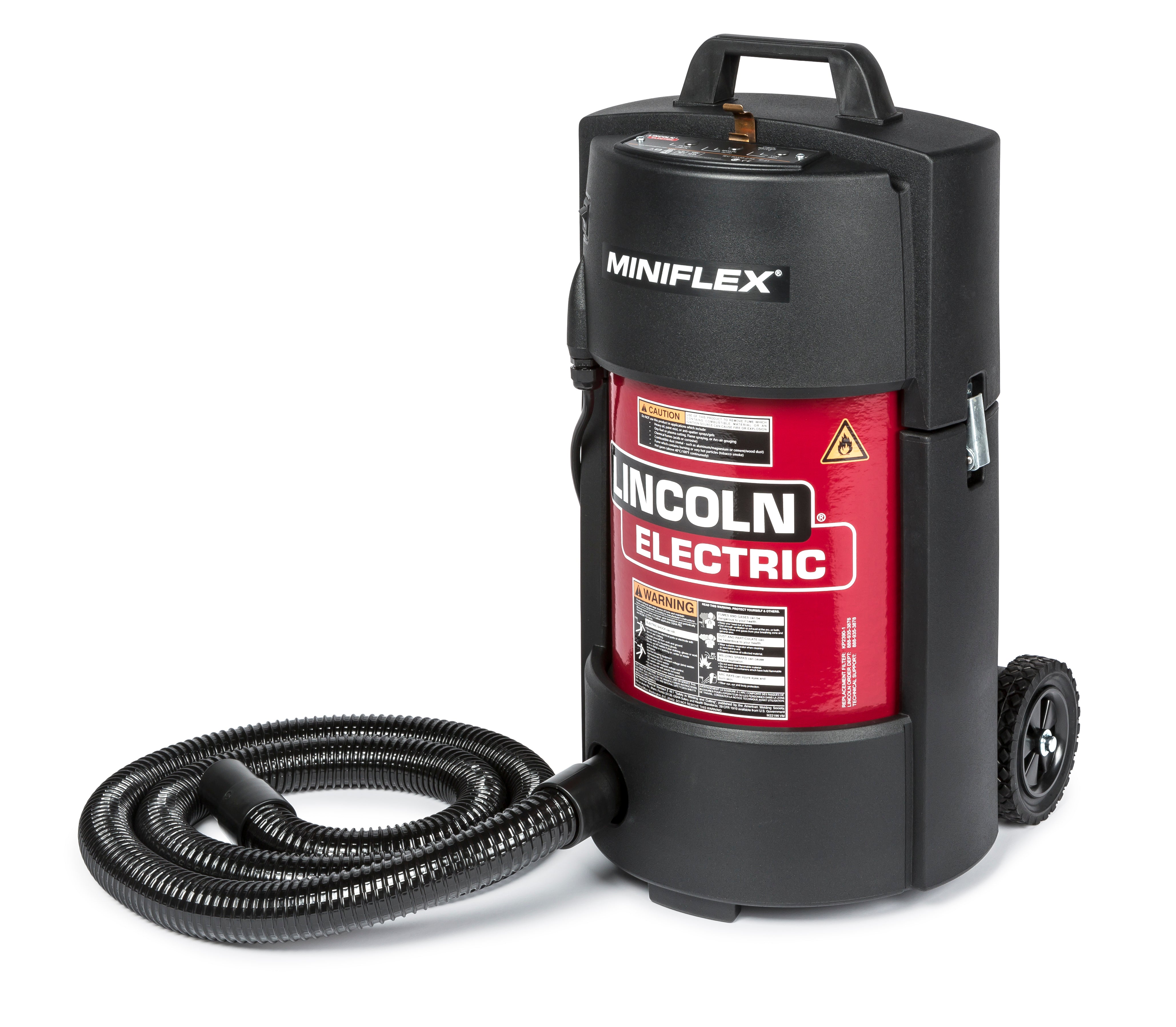 Lincoln Miniflex Portable Fume Extractor (110/120v)