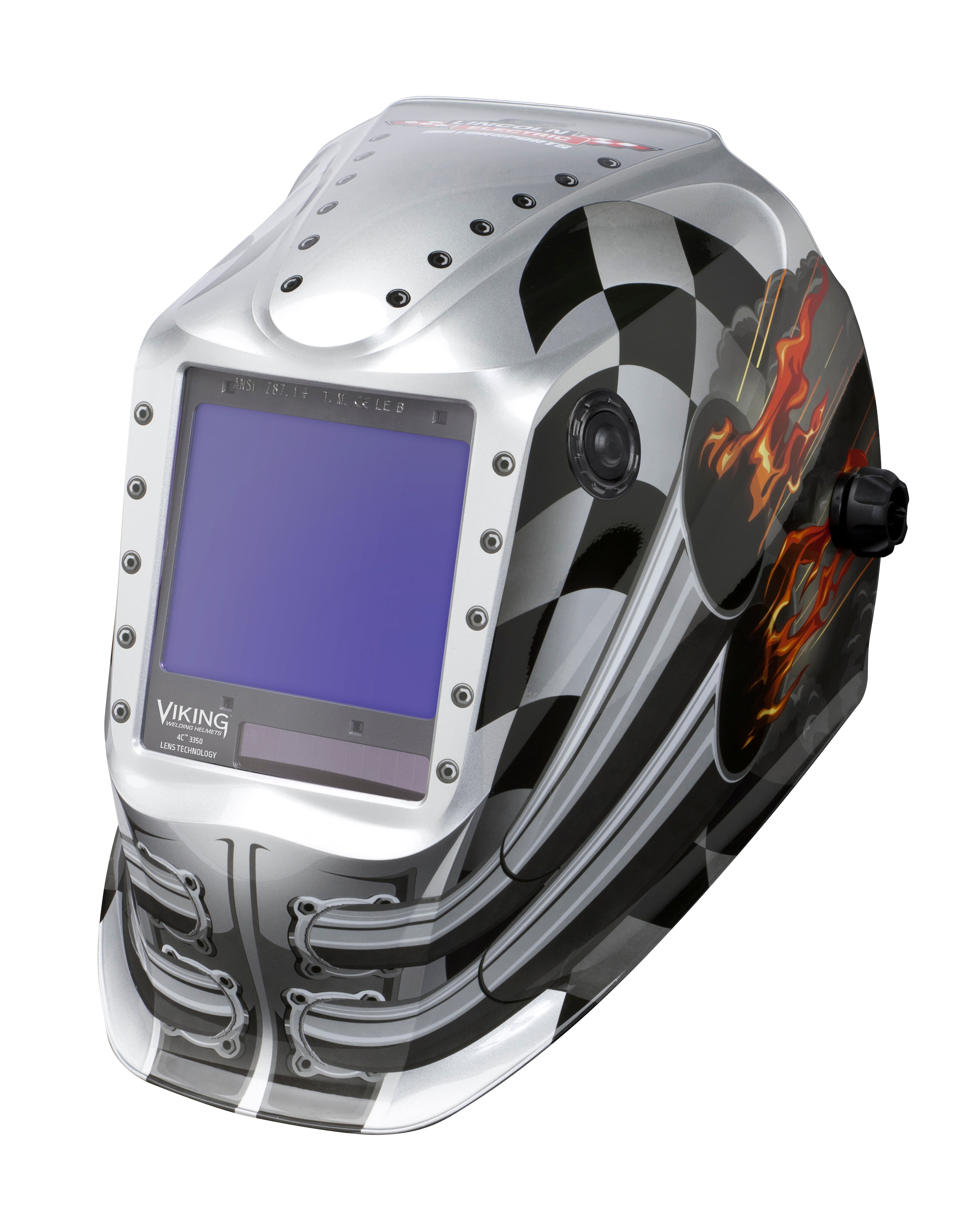 Lincoln VIKING® 3350 Series Welding Helmet Motorhead K3100-4