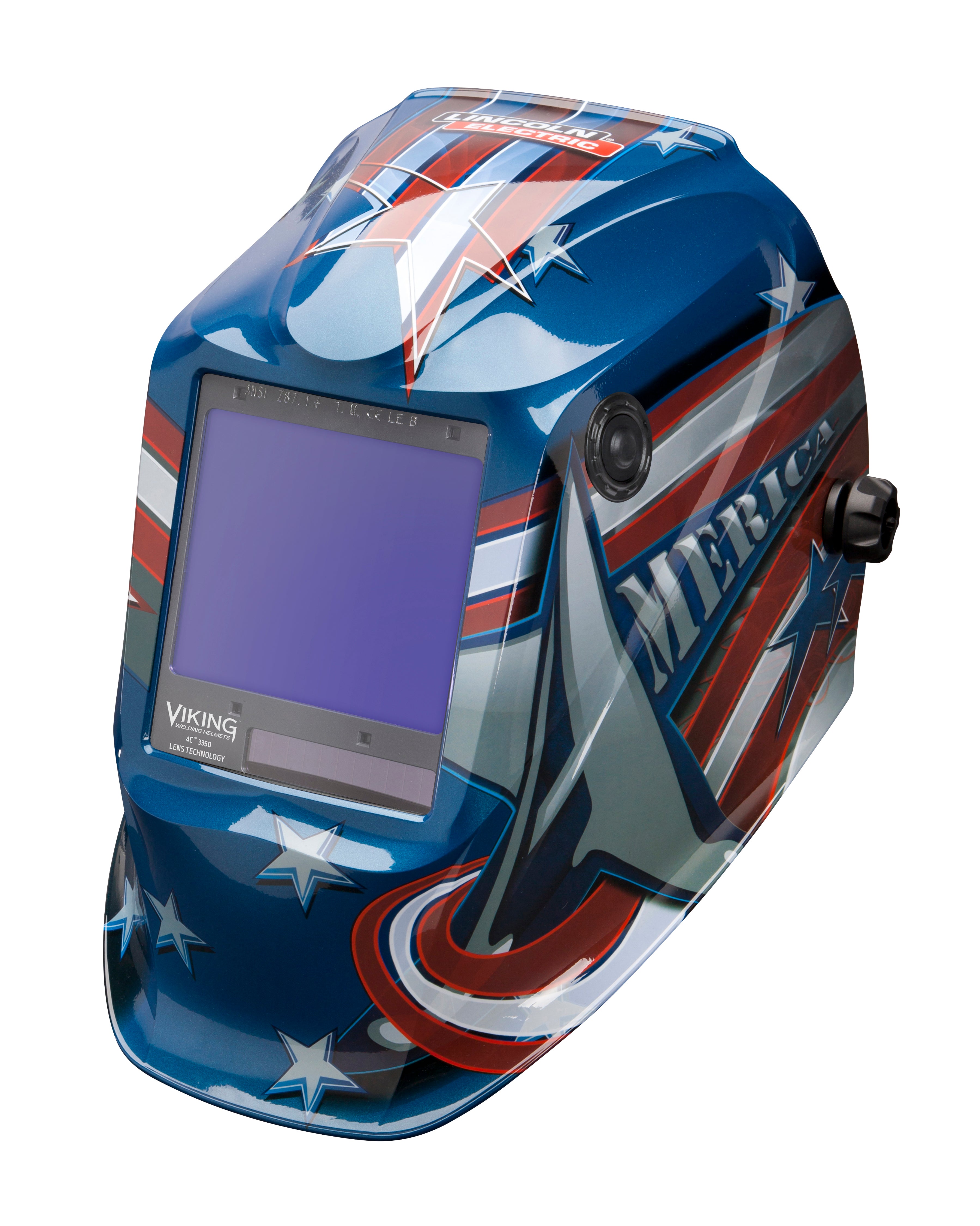 Lincoln VIKING® 3350 Series Welding Helmet All American K3175-4