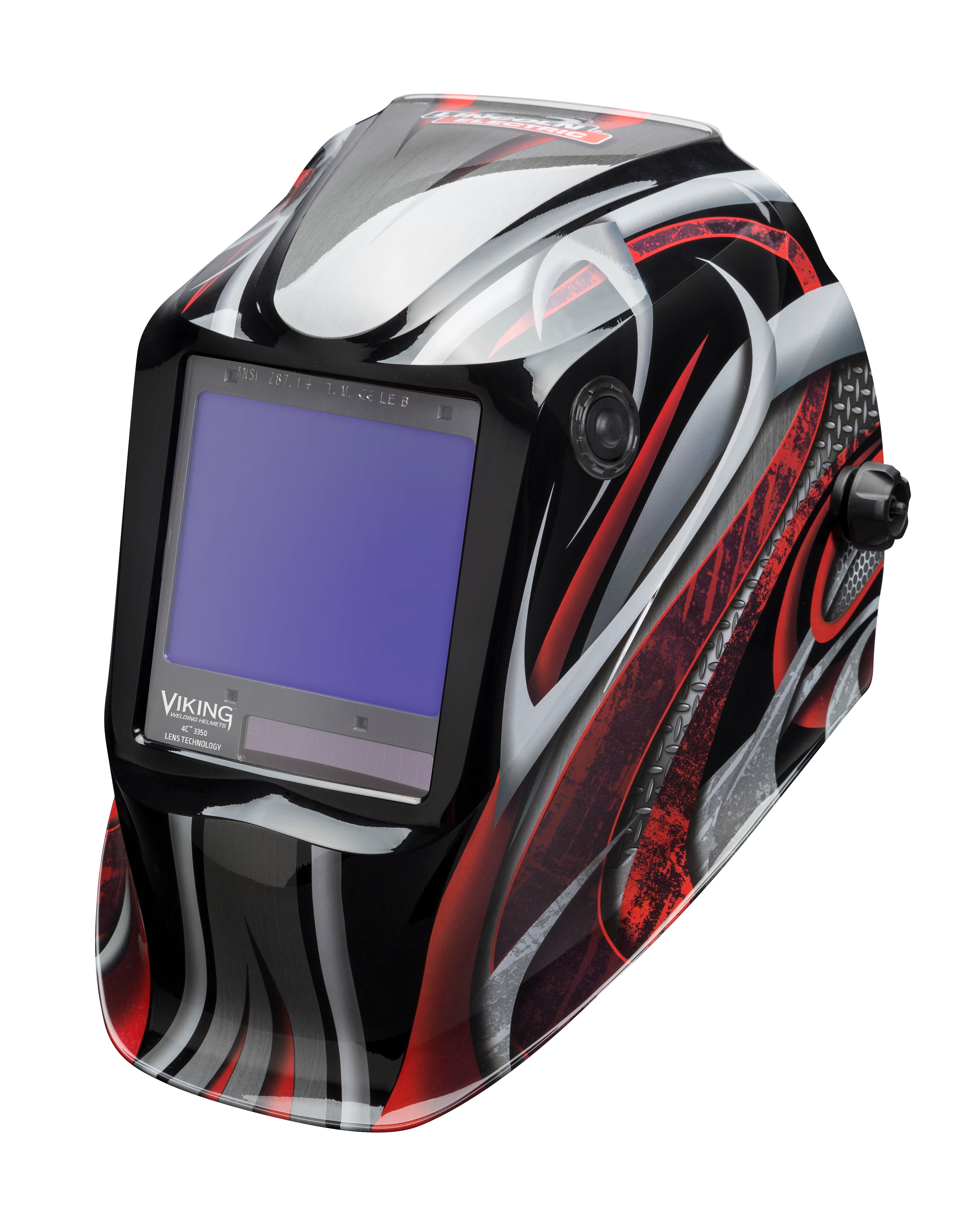 Lincoln VIKING® 3350 Series Welding Helmet Twisted Metal K3248-4