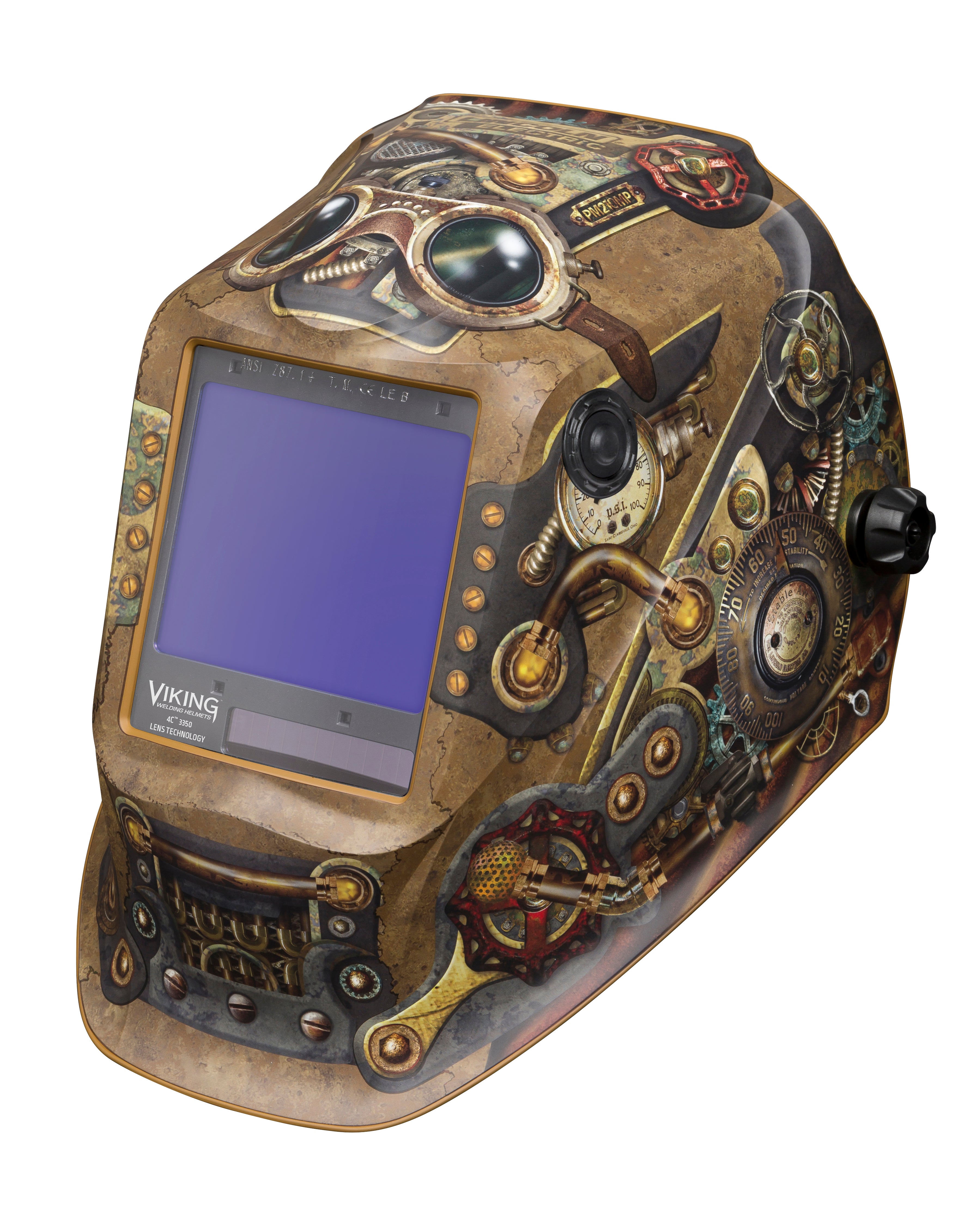 Lincoln VIKING® 3350 Series Welding Helmet Steampunk K3428-4