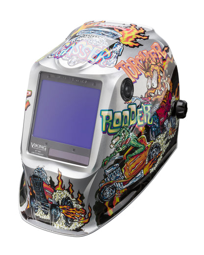 Lincoln VIKING® 3350 Series Welding Helmet Hot Rodders K4440-4