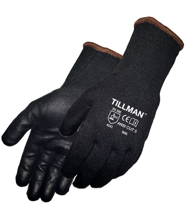 Tillman A7 Cut Resistant Gloves - Polyurethane Coated 958
