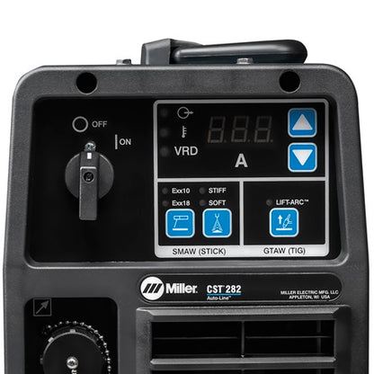 Miller CST™ 282 208-575V, Tweco - Stick/TIG Welder - 907770  Close Up\