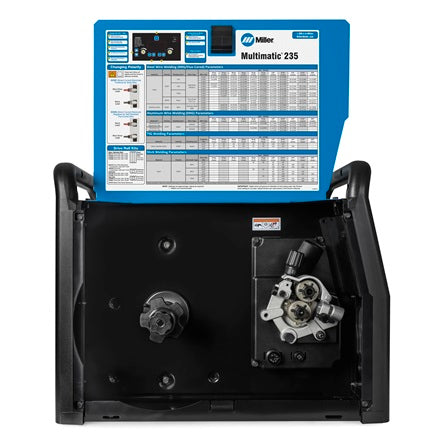 Miller Multimatic® 235 Multiprocess Welder w/ EZ-Latch™ Running Gear- 240V - 951846