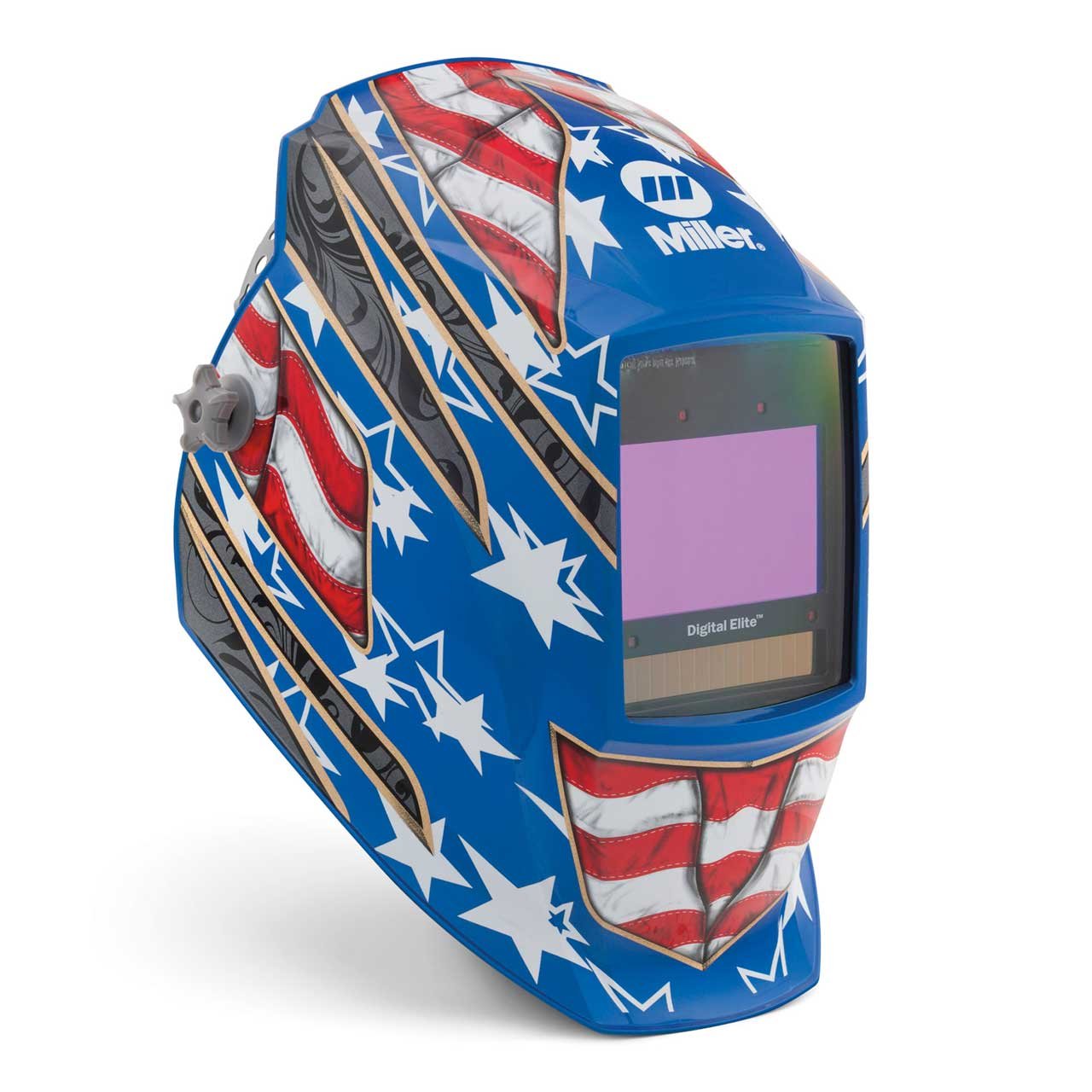 Miller Digital Elite Auto Darkening Welding Helmet Stars and Stripes